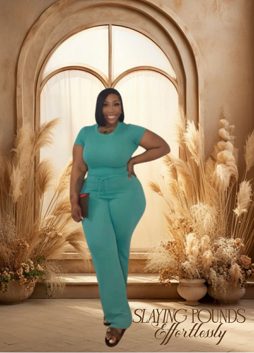 CALL MY NAME RIBBED SET