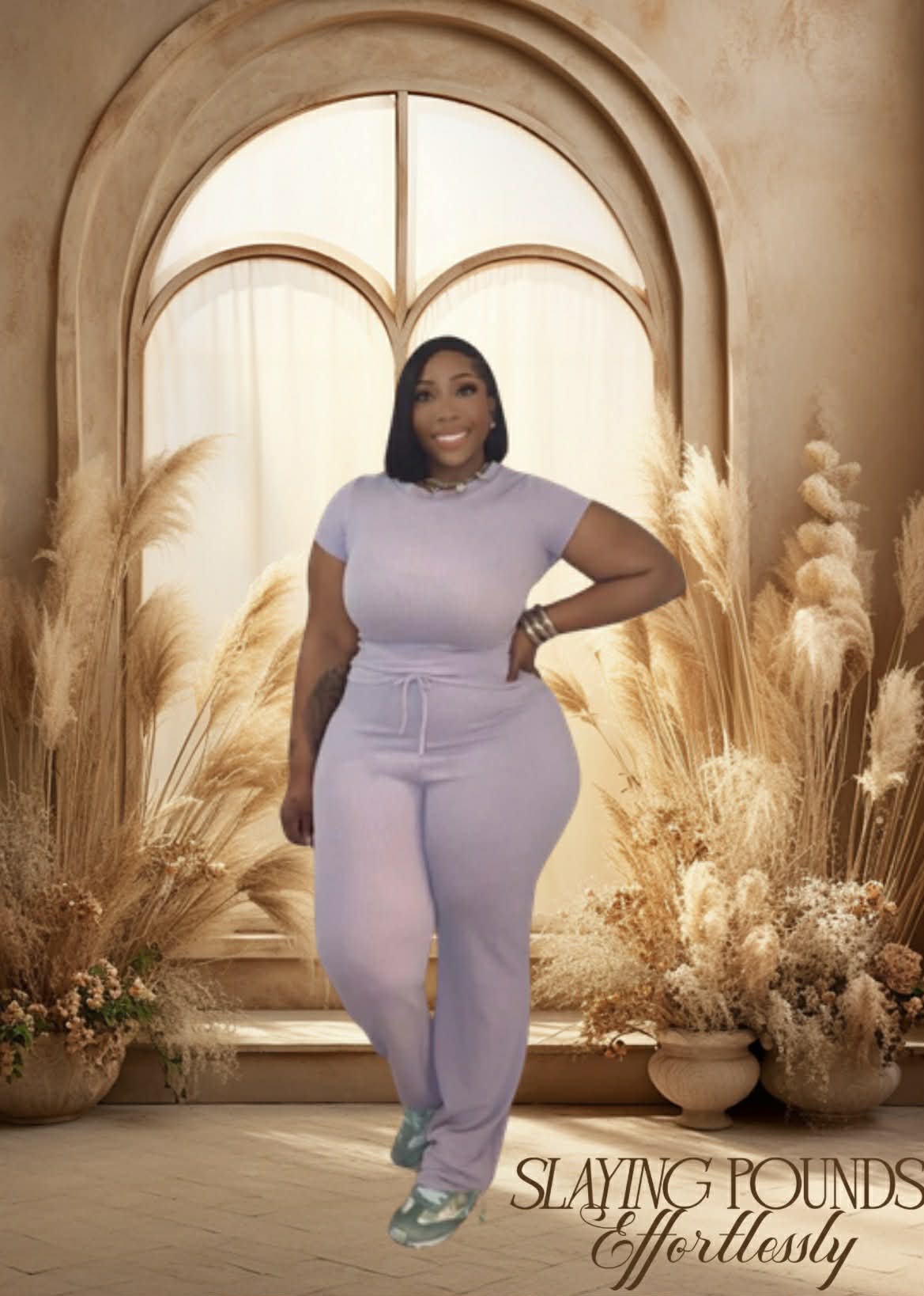 CALL MY NAME RIBBED SET