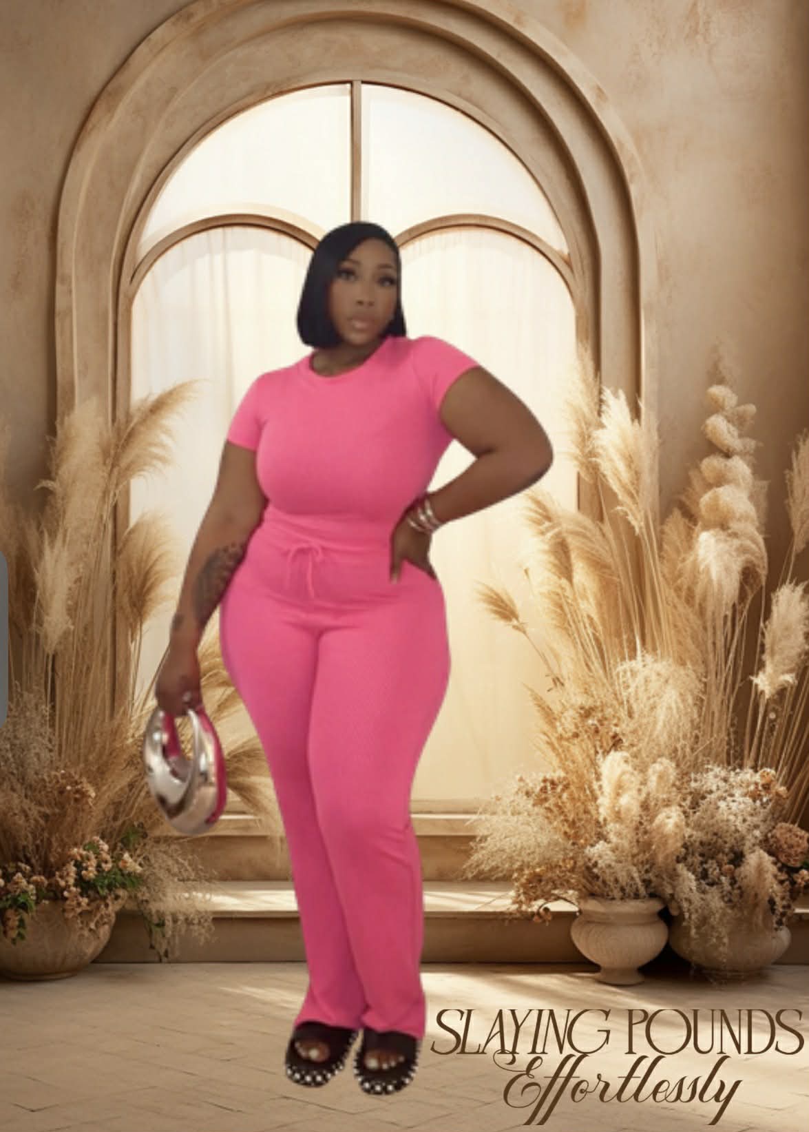CALL MY NAME RIBBED SET